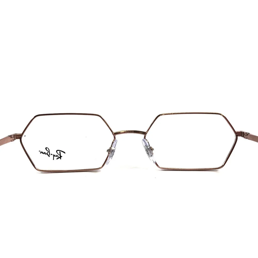 Ray-Ban Eyeglasses Frame RB6528 YEVI 2943 Copper Rose Gold Geometric 54-18-145